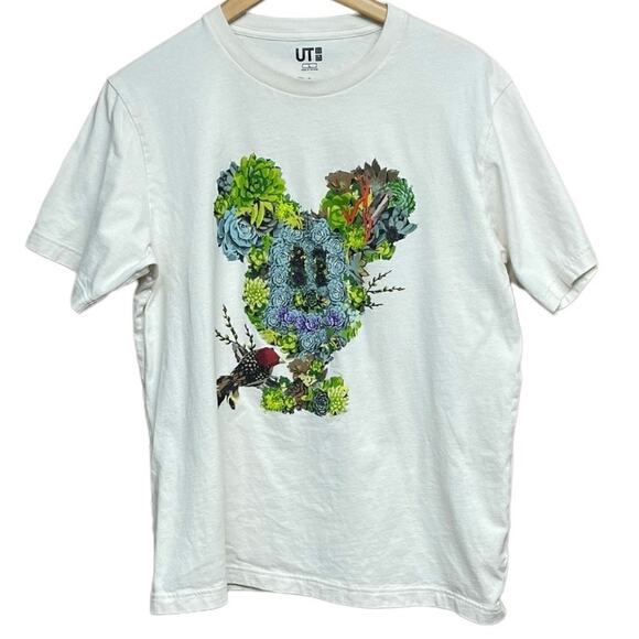 Uniqlo Disney Mickey Mouse
Floral T Shirt Adult Size Large Cream
Bird Nature - Picture 1 of 6